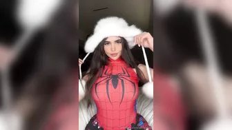 Alina Rose – Teasing Big Juicy Ass in Spiderwoman Outfit Erome porn