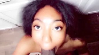 Small Ebony Gets Throat-Fucked by BBC for Slow Dinner Erome porn
