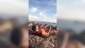 Threesome With Princess Polly On The Beach Erome porn